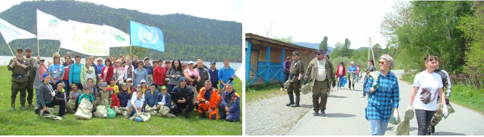  В день эколога на Телецком озере прошла IV международная акция «Чистые берега Евразии»